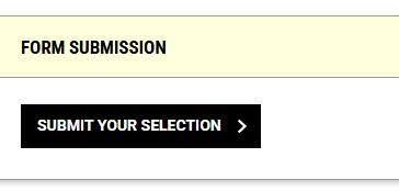 This image shows the form submission section of the student portal. Under form submission, there is a clickable button that states: submit your selection.