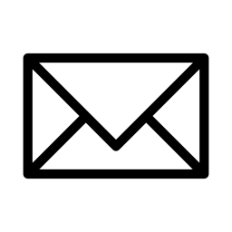 Icon of an envelope representing email